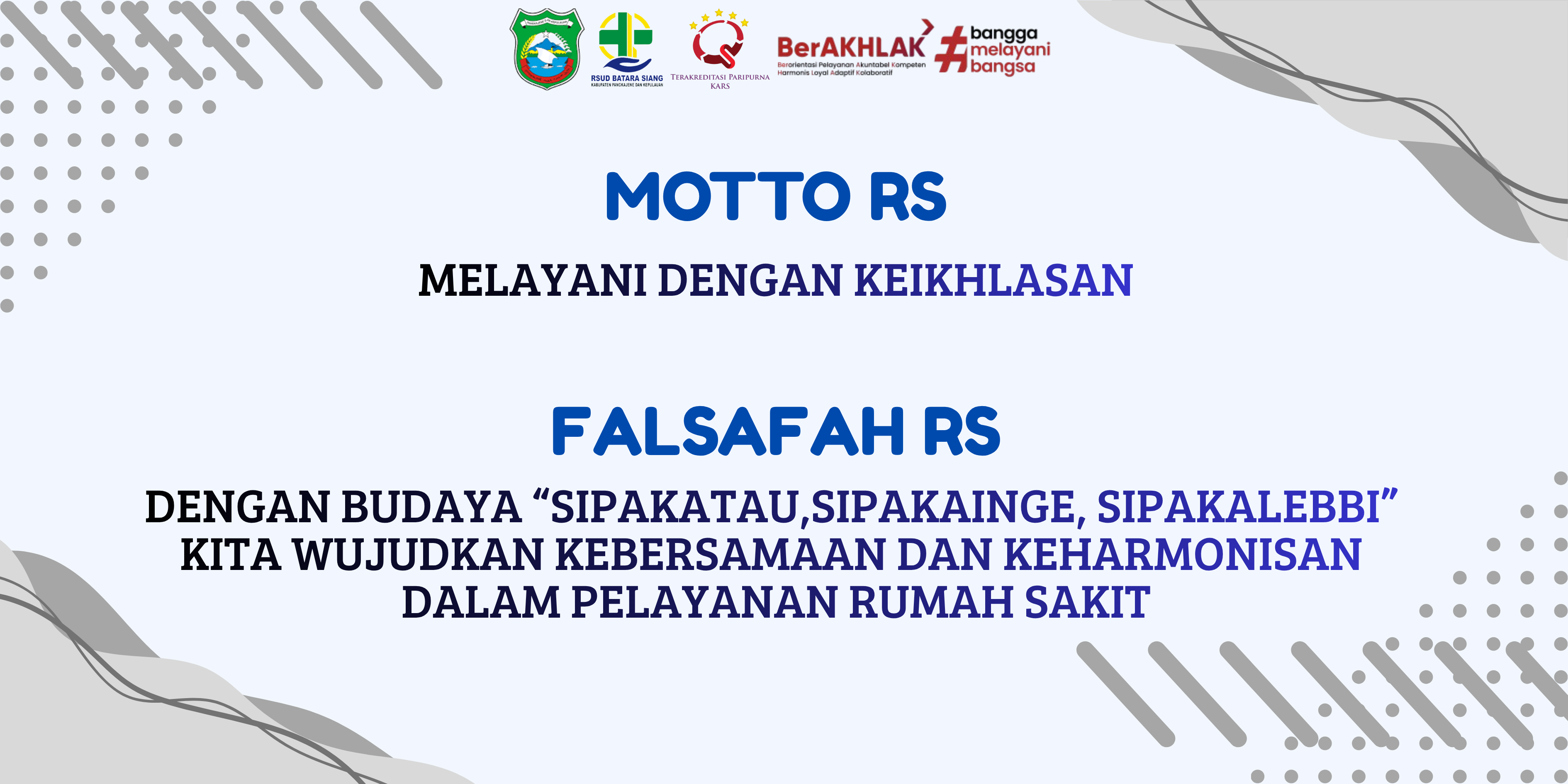 Motto & Falsafah RS